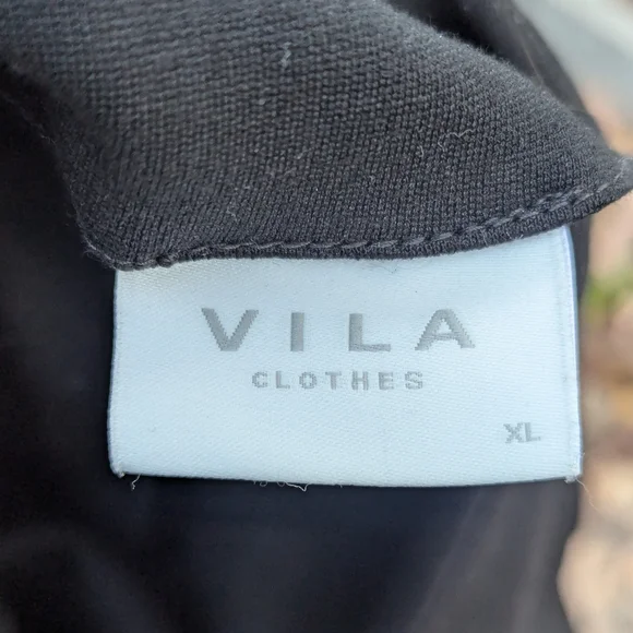 VILA VIFELLOW DRESS - sheath dress - total eclipse SZ XL - Picture 8 of 13